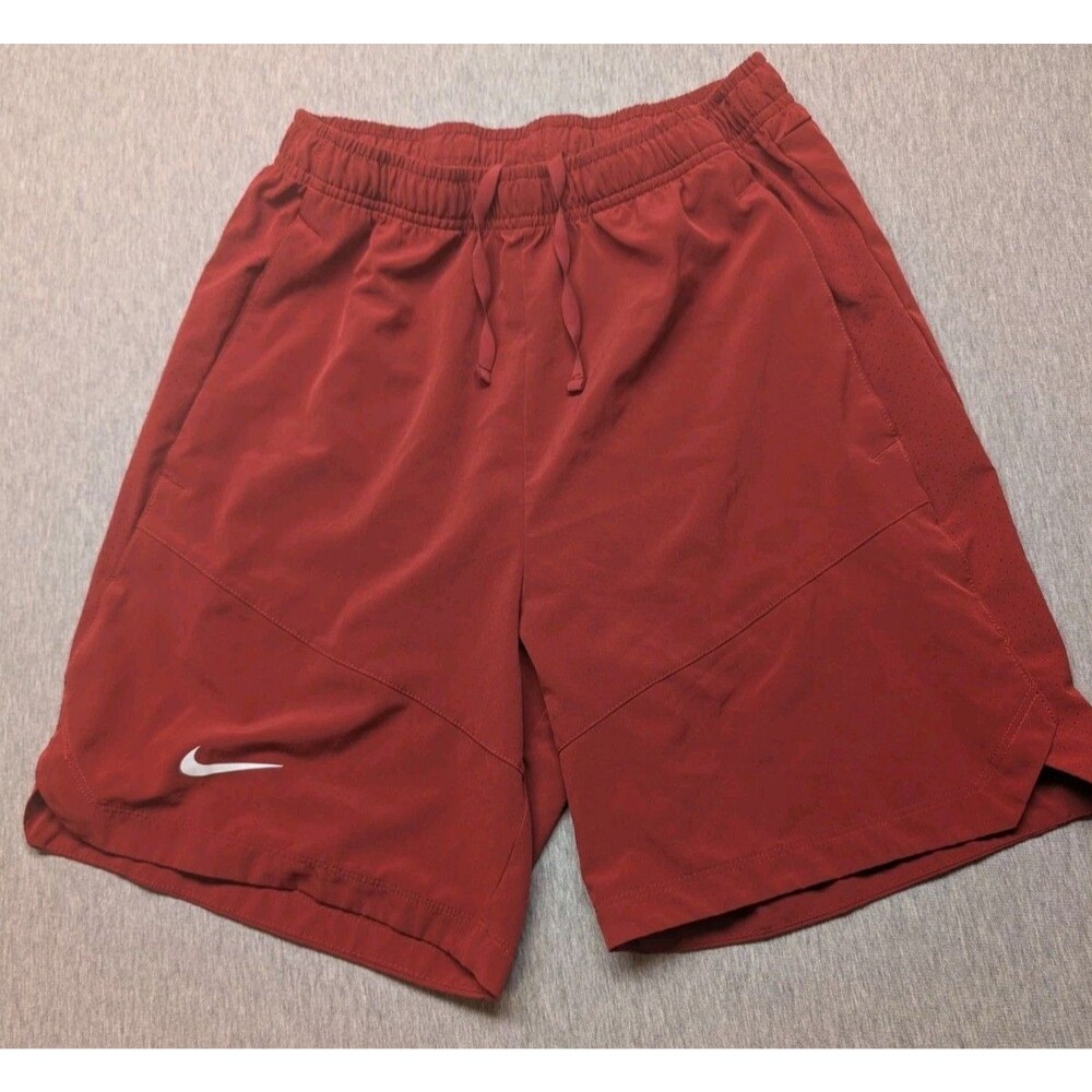 Nike Sideline Dri-Fit Training Shorts CW5409-613 Size S Red